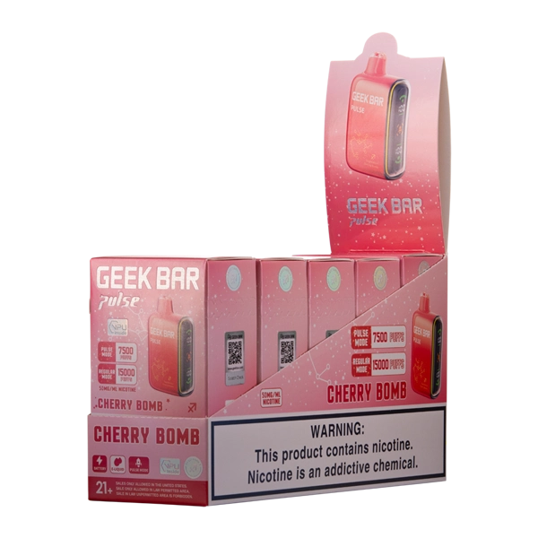 Cherry Bomb Geek Bar Pulse 15k