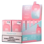 Peach Icy FLUM Pebble