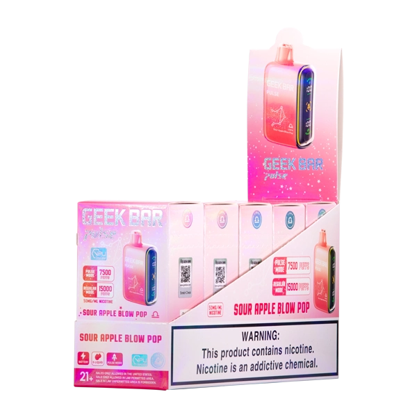 Sour Apple B-Burst Geek Bar Pulse