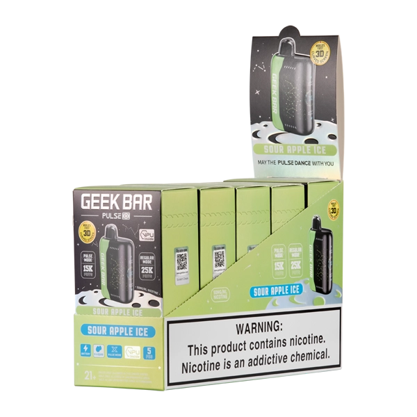 hand scanning geekbar sour gush qr code