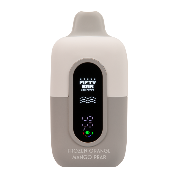 Frozen Orange Mango Pear Fifty Bar 20K