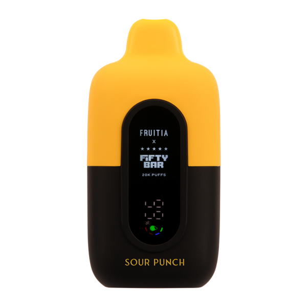 Sour Punch FRUITIA X Fifty Bar 20K